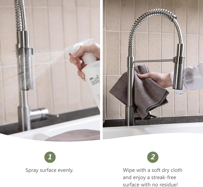 MORE® Stainless Steel Cleaner & Polish