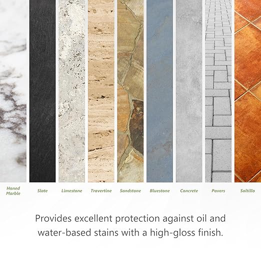 MORE® High-Gloss Stone Sealer