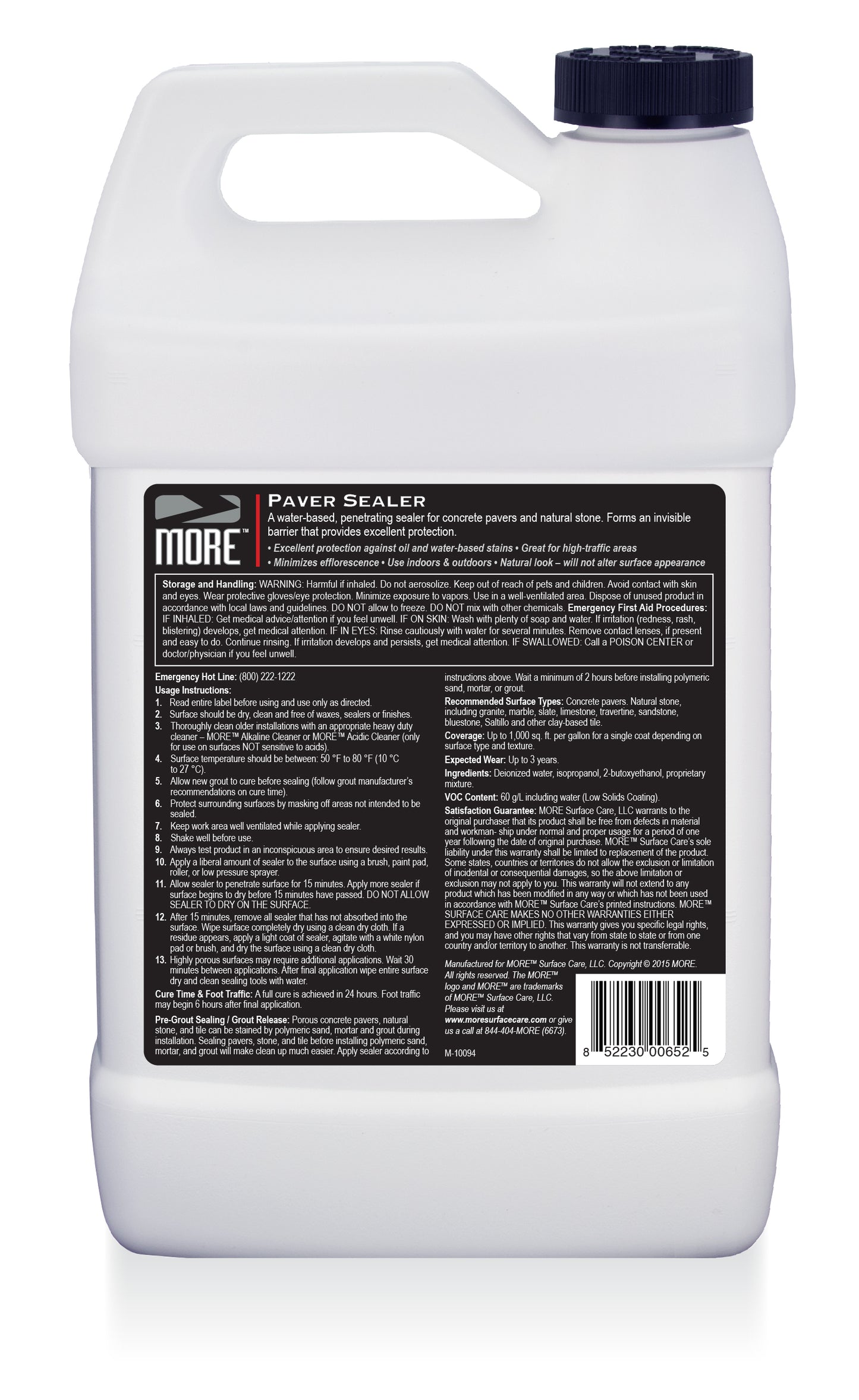 MORE® Paver Sealer