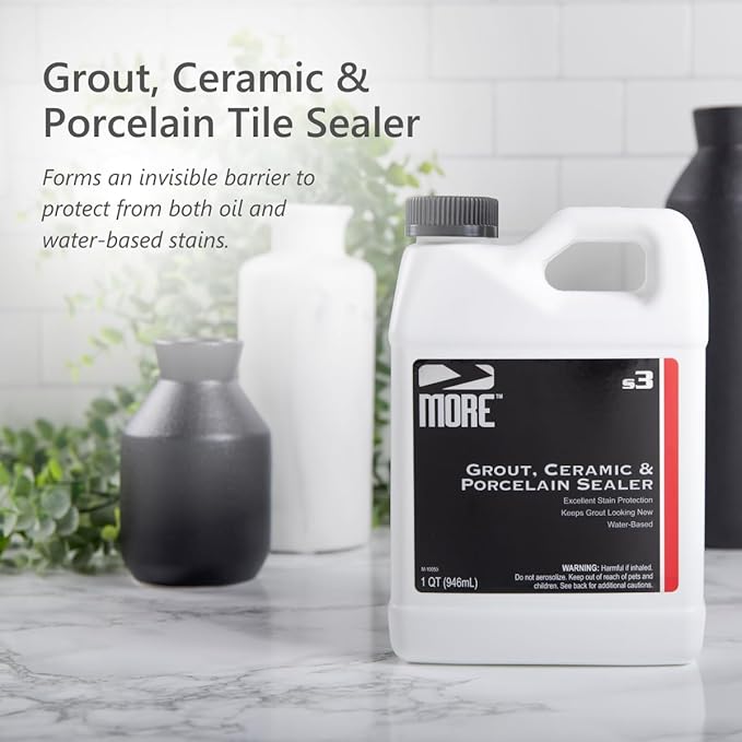 MORE® Grout, Ceramic & Porcelain Sealer