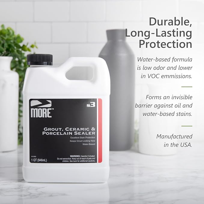 MORE® Grout, Ceramic & Porcelain Sealer
