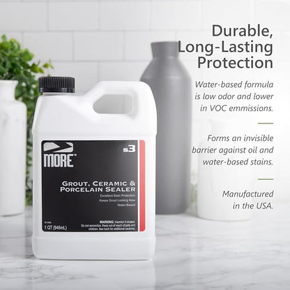MORE® Grout, Ceramic & Porcelain Sealer