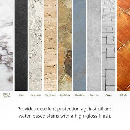 MORE® High-Gloss Stone Sealer
