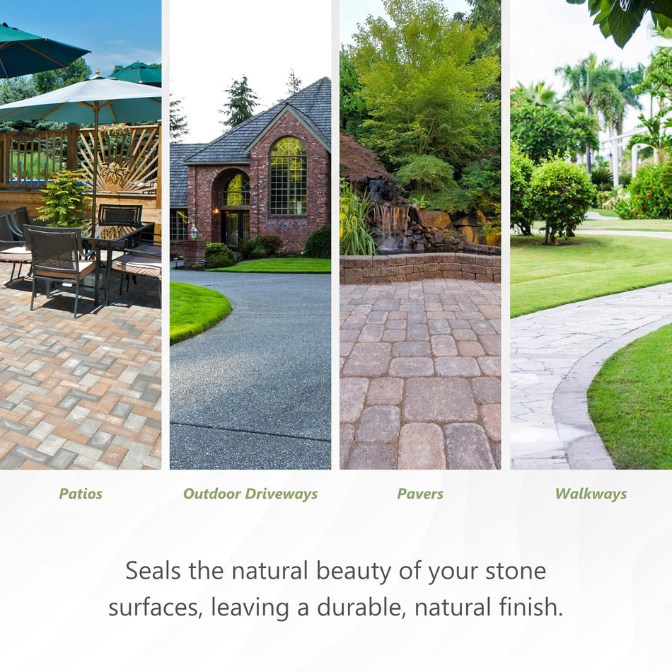 Paver Sealer – Weather-Resistant Protection for Outdoor Stone & Pavers ...