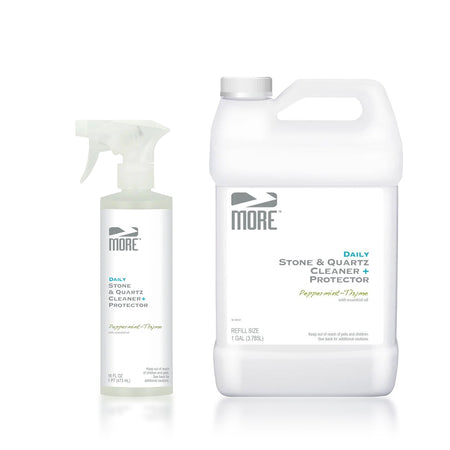 Daily Countertop Cleaning Kit – Peppermint & Thyme, No Additional Cleaner, No Towels (C-03-0001)