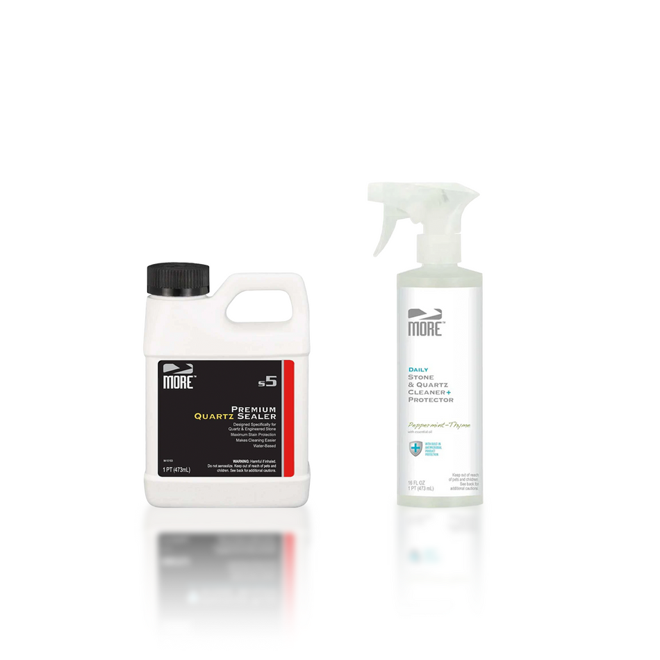Premium Quartz Countertop Cleaning and Sealing Kit
