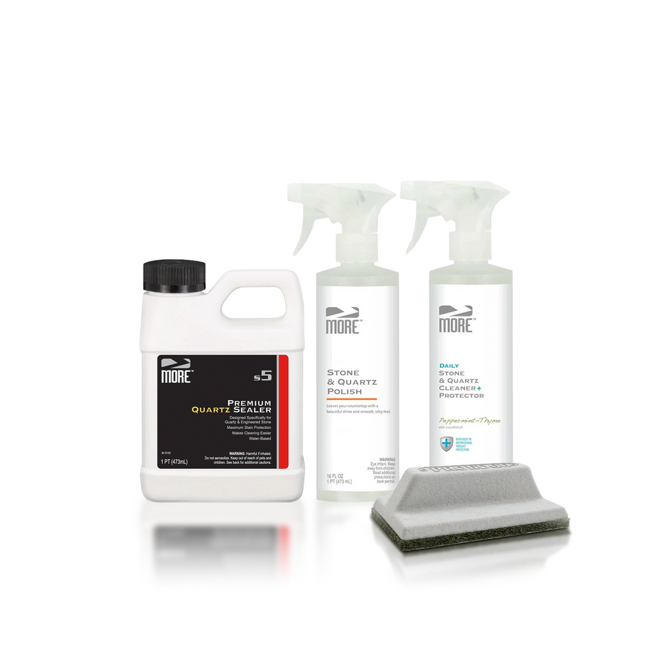 Premium Quartz Countertop Cleaning, Sealing & Protection System