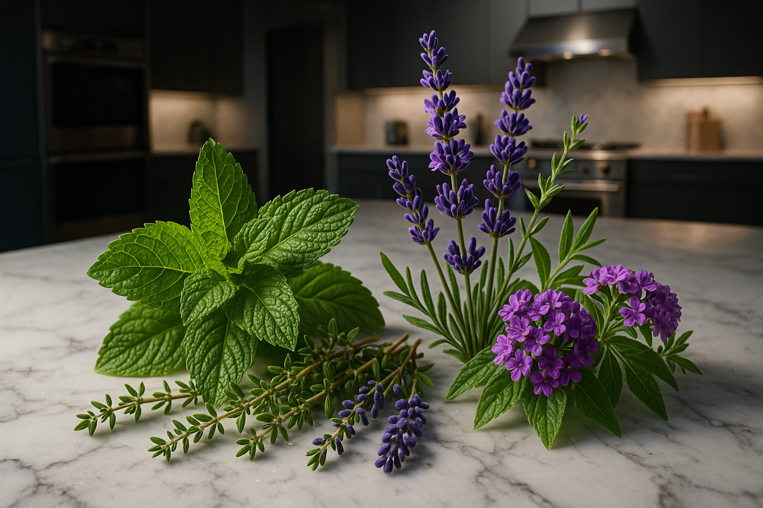 put it in a modern kitchen setting