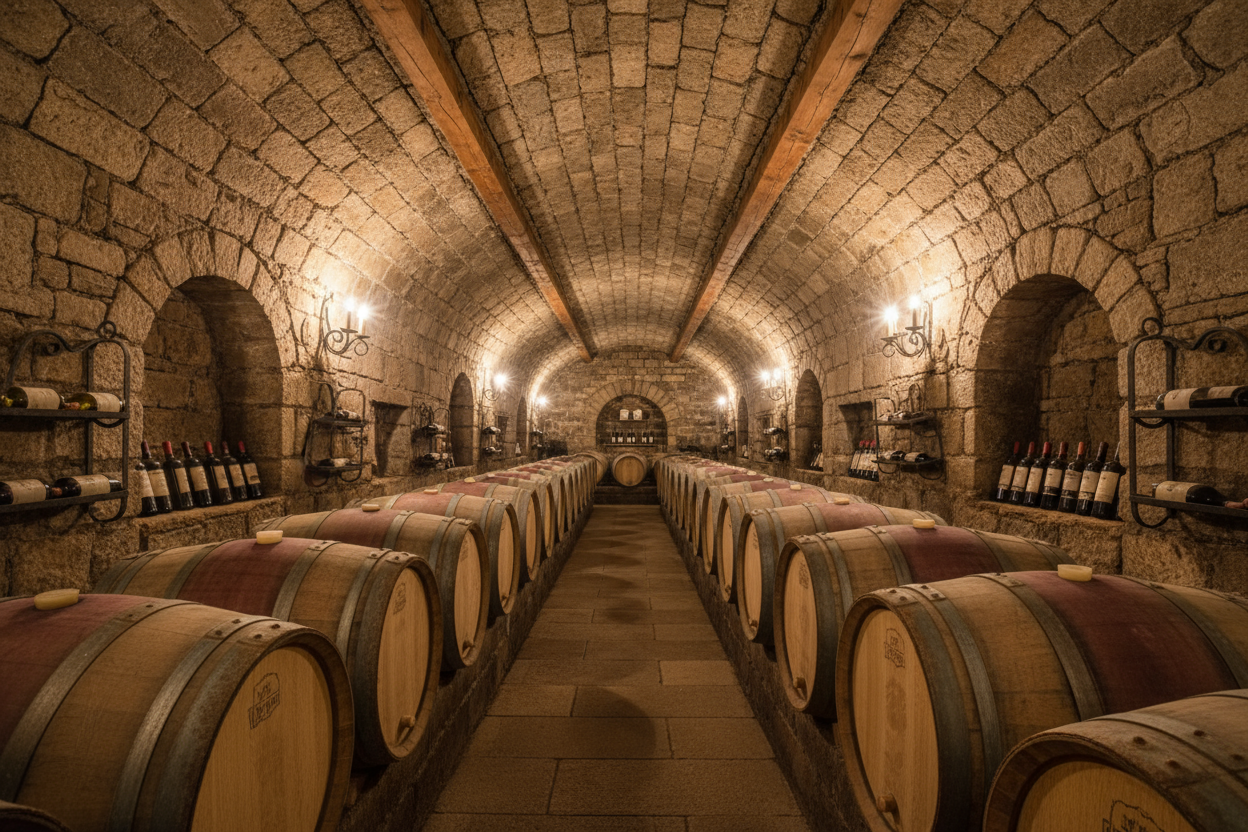 Winery cellar