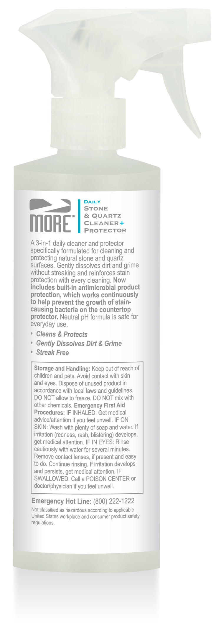 Stone & Quartz Cleaner – Daily Cleaner with Antimicrobial Protection ...