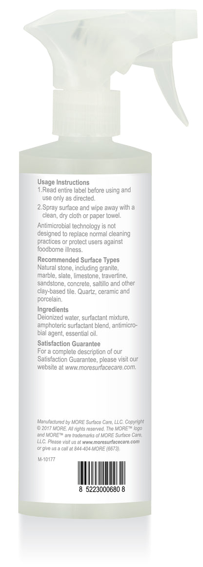 MORE® Stone & Quartz Cleaner - with Antimicrobial Protection
