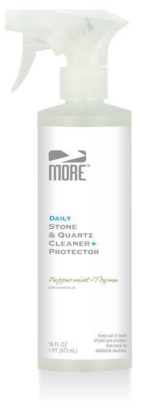 MORE® Stone & Quartz Cleaner + Protector