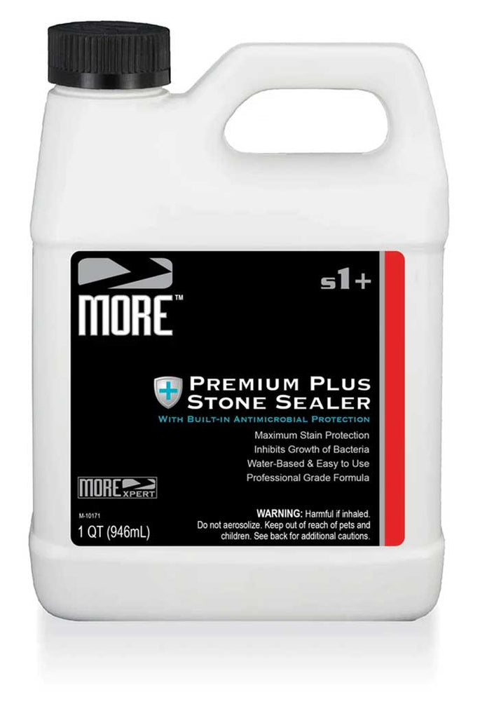 MORE® Premium Plus Stone Sealer - w/Antimicrobial Protection