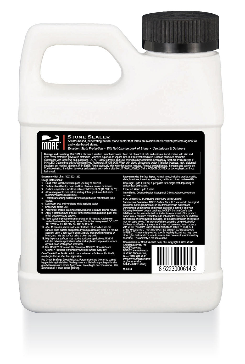 MOREâ„¢ Stone Sealer - MORE Surface Care